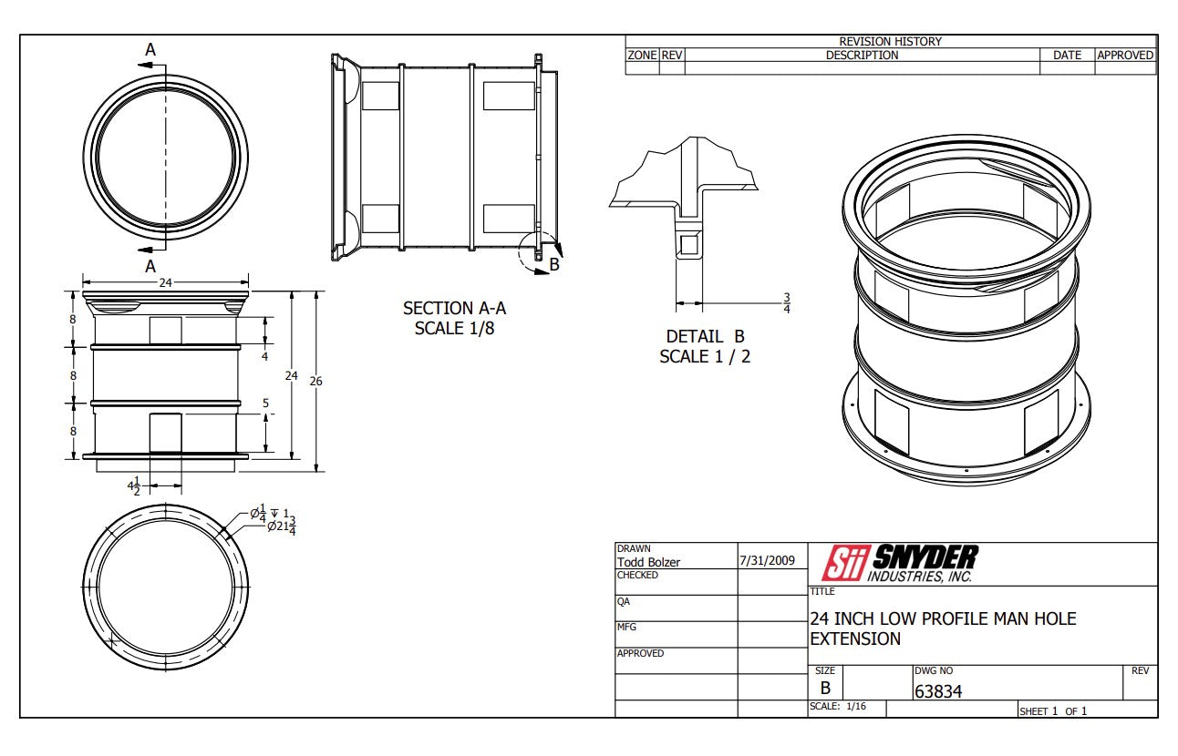 SNYDER TANK RISERS (NEXGEN D2)