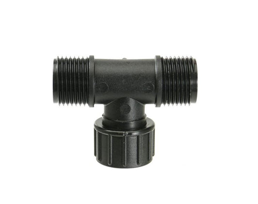 3/4" FEM HOSE SWIVEL X MHT TEE