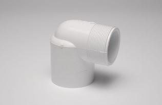 SCH.40 PVC STREET 90° (FIPT X MIPT) 412-000