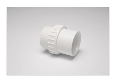 SCH.40 SPIGOT MALE ADAPTER (SPIGOT X MIPT) 461-000