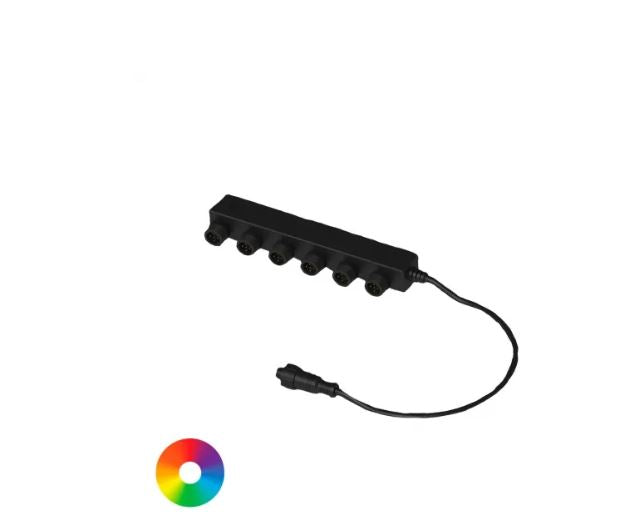 AQUASCAPE 6-Way Color-Changing Light Splitter