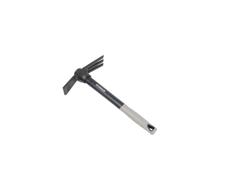 1.5 lb Tiller Mattock - Fiberglass with Cushion Grip & Overstrike Protection 16" Handle