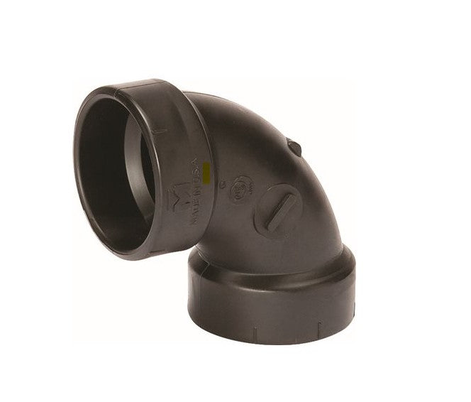ABS 90° 1/4" BEND HXH