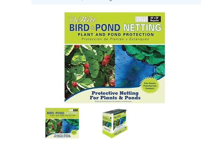 POND NETTING 7' X 20'