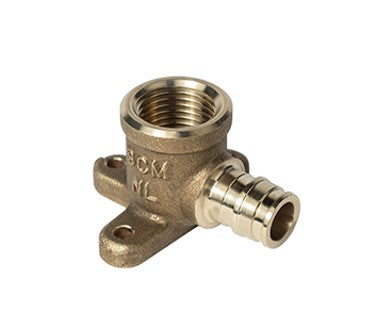 LF BRASS DROP EAR 90°