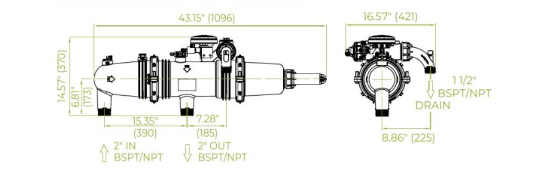 2" AMIAD MINISIGMA | on-line AUTOMATIC FILTER