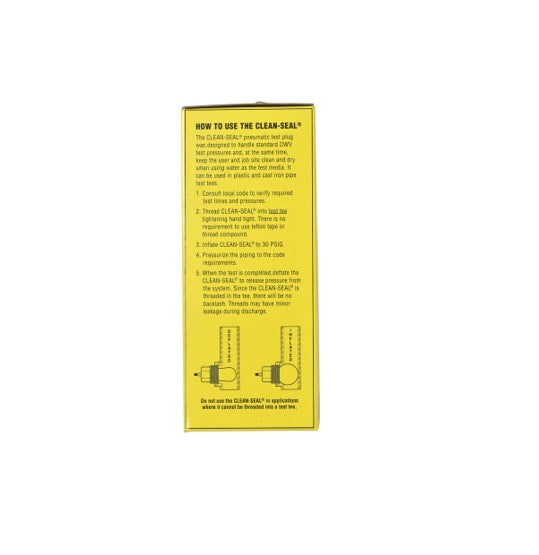 CLEANOUT TEST PLUG