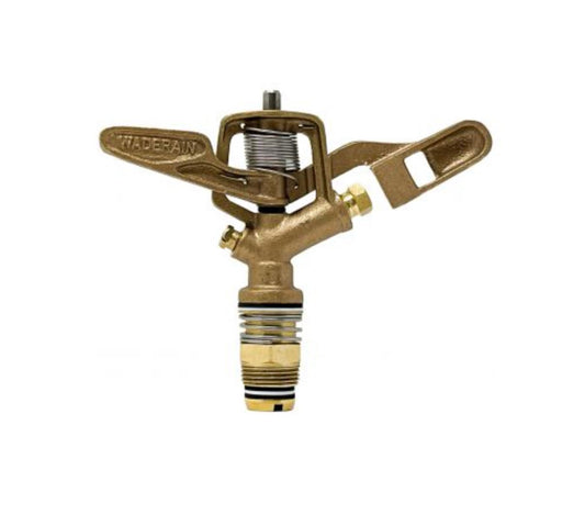 WADE RAIN WR-33 BRASS IMPACT SPRINKLER 3/4" (FULL CIRCLE, LESS NOZZLE)