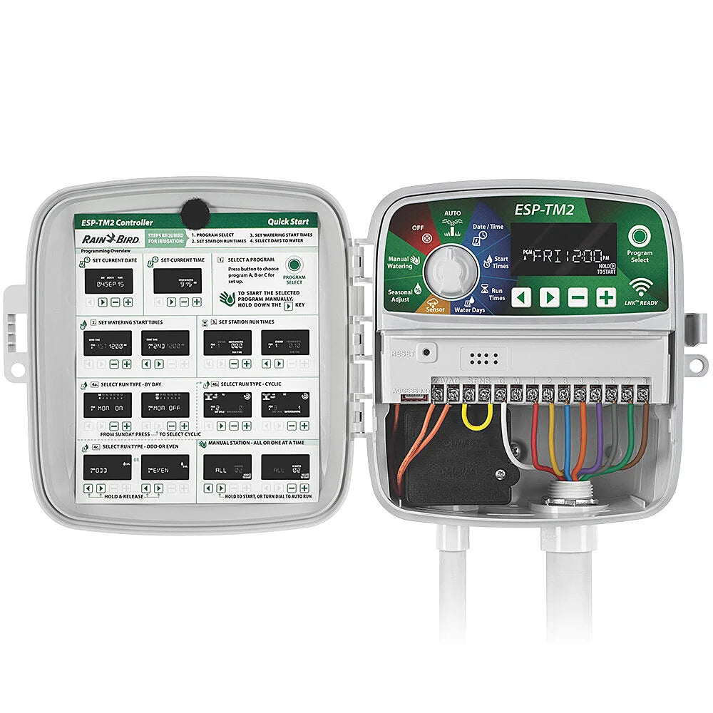 ESP-TM2 - 6 Station Indoor/Outdoor 120V Irrigation Controller (LNK WiFi-compatible)
