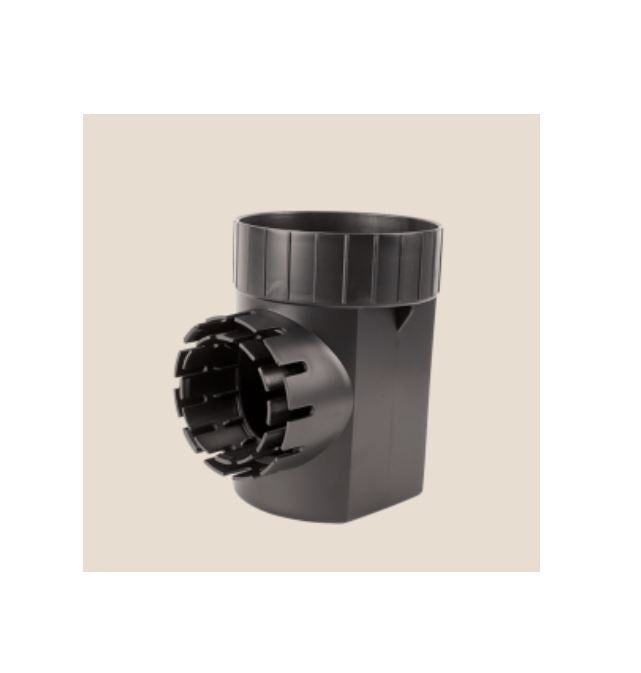 6″ Round Catch Basin with 1-outlet