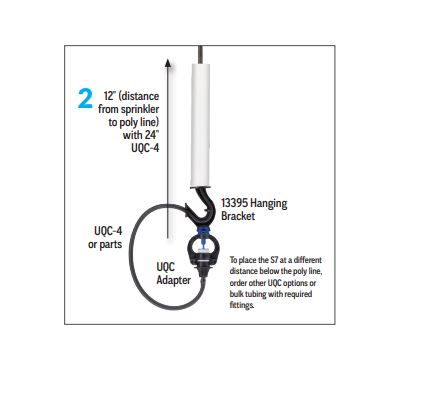 NELSON S7 MISTER MOUNTING ASSEMBLIES