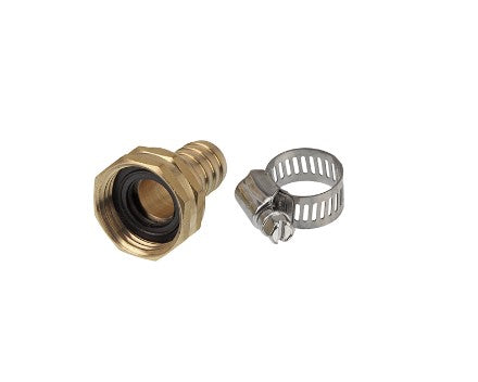 Brass 5/8" Hose Repair Fitting- Female