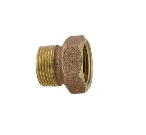 Brass 3/4" Female Hose to 3/4" Male or 1/2" Female Pipe