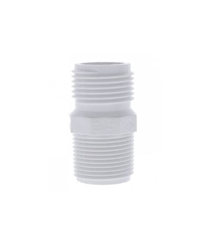 Hose Nipples 3/4" MHT X 3/4" MPT NIPPLE [PVC]