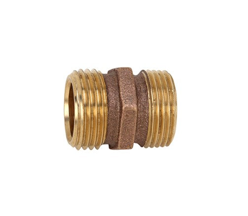 Brass 3/4" Male Hose to 3/4" Male Pipe or 1/2" Female Pipe