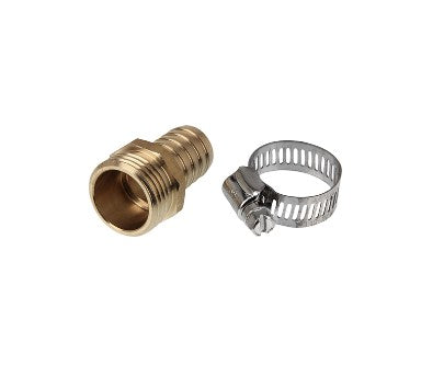 Brass 5/8" Hose Repair Fitting- Male