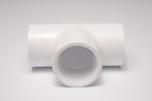 SCH.40 PVC TEE (SLIP X SLIP X FIPT) 402-000