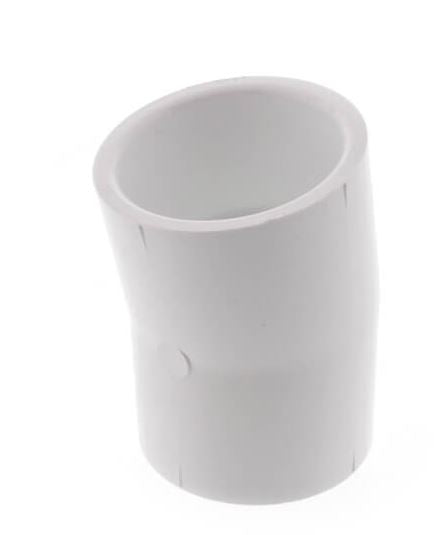 SCH.40 FAB. PVC 11.25° ELBOW (SLIP X SLIP) 411-000