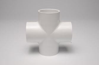 SCH.40 PVC CROSS (SLIP X SLIP X SLIP X SLIP) 420-000