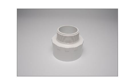 SCH.40 PVC MALE ADAPTER (SLIP X MIPT) 436-000