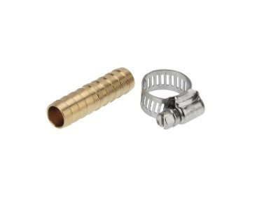 Brass 1/2" Hose Repair Fitting- Coupling