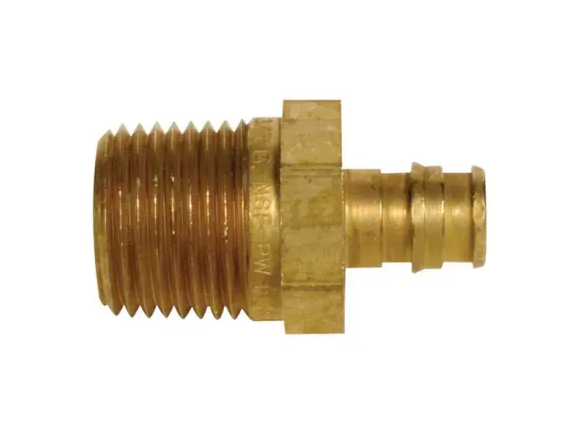 UPONOR PROPEX x  NPT Male  Adapter (Lead Free Brass)