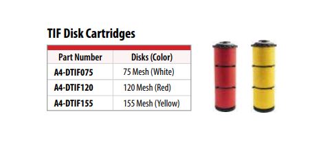 IRRITEC ROTOFILTERS PLASTIC " T " DISC FILTER (TIF) 2"-3"