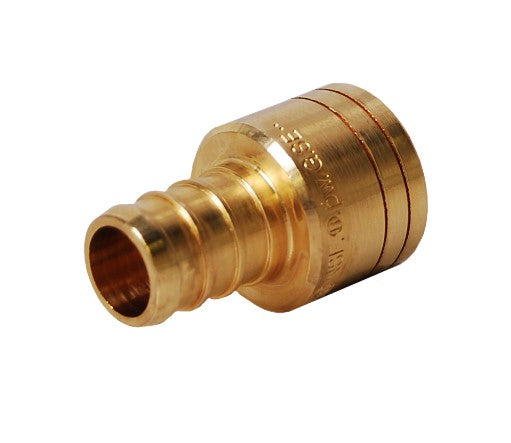 LF BRASS PEX B F1807 X FEMALE SWEAT ADAPTER