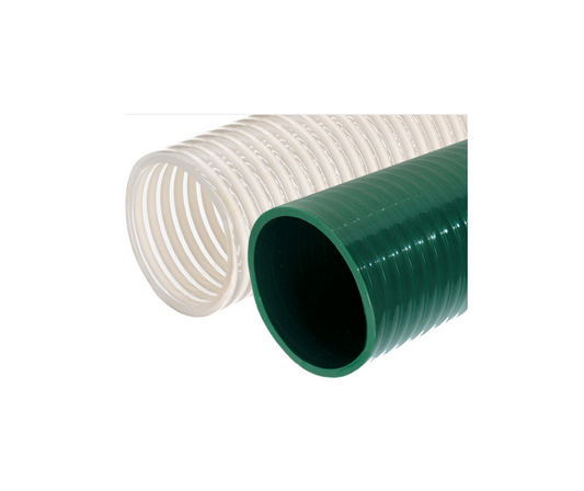 CLEAR SUCTION HOSE W/PVC SPIRAL X ROLL